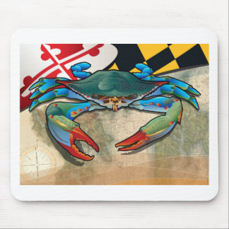 Tapis De Souris Crabe bleu du Maryland