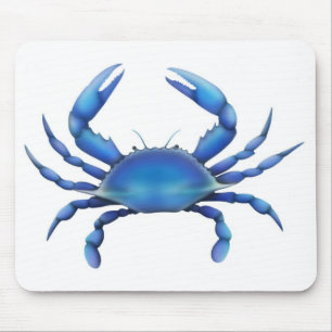Tapis De Souris Crabe bleu oriental Mousepad