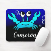 Tapis De Souris Crabe caricaturale (Avec souris)