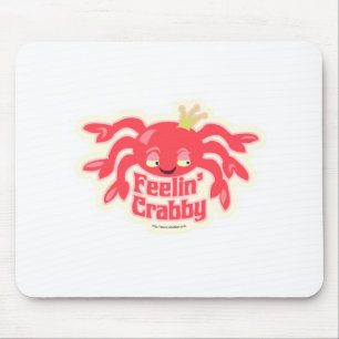 Tapis De Souris Crabe mignon désagréable de Feelin