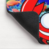 Tapis De Souris Crabe Ocean Fish Mouse Pad! (Coin)