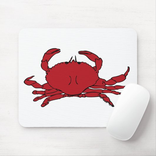 Tapis De Souris Crabe rouge (Avec souris)