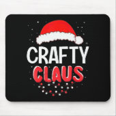 Tapis De Souris Crafty Santa Claus Christmas Matching Costume (Devant)