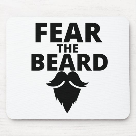 Tapis De Souris Craignez la barbe (Devant)