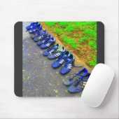 Tapis De Souris crampons du football (Avec souris)