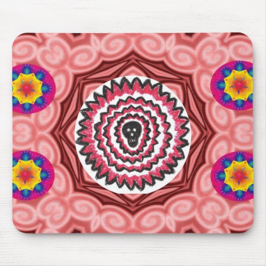 Tapis de souris crâne (Devant)