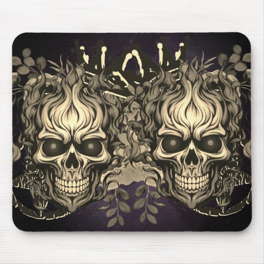 Tapis De Souris Crâne (Devant)