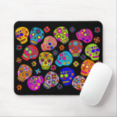 Tapis De Souris Crâne à sucre (Avec souris)