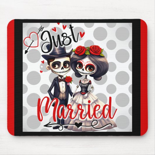 Tapis De Souris Crâne à sucre mou (Devant)