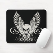 Tapis De Souris Crâne ailé (Avec souris)