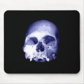 Tapis De Souris Crâne bleu (Devant)