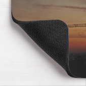 Tapis De Souris Crane couché de soleil Mousepad (Coin)