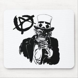 Tapis De Souris Crâne d'anarchie