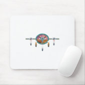 Tapis De Souris crâne de bétail (Avec souris)