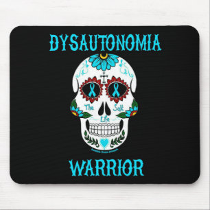 Tapis De Souris Crâne de guerrier/sucre...Dysautonomia