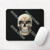 Tapis De Souris Crâne de mal de Biohazard (Avec souris)