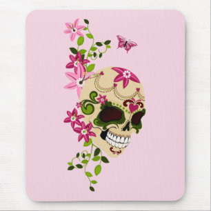 Tapis De Souris Crâne de sucre [Día de Muertos]