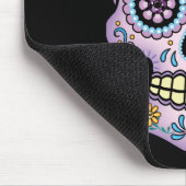 Tapis De Souris Crâne de sucre pourpre (Coin)