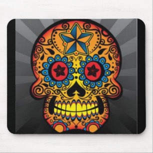 Tapis De Souris Crâne de tatouage
