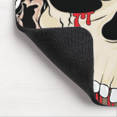 Tapis De Souris Crâne de tatouage Huit boules Mousepad personnalis (Coin)