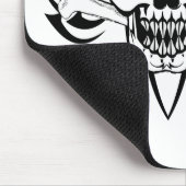 Tapis De Souris Crâne de tatouage tribal (Coin)