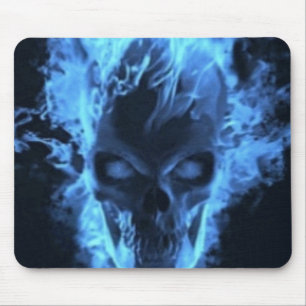 Tapis De Souris crâne du feu