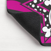 Tapis De Souris Crâne Emo Féminin (Coin)