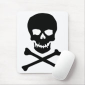 Tapis De Souris crâne et os (Avec souris)