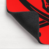 Tapis De Souris Crâne et os. (Coin)