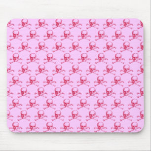 Tapis De Souris Crâne et os croisés vintage