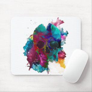 Tapis De Souris Crâne - Explosion d'encre (Skull - Ink Blast)