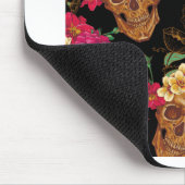 Tapis De Souris crâne floral (Coin)