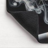 Tapis De Souris Crâne fumée à la cigarette (Coin)