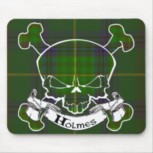 Tapis De Souris Crâne Holmes Tartan