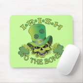 Tapis De Souris Crâne irlandais (Avec souris)