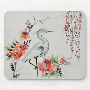 Tapis De Souris Crane japonaise