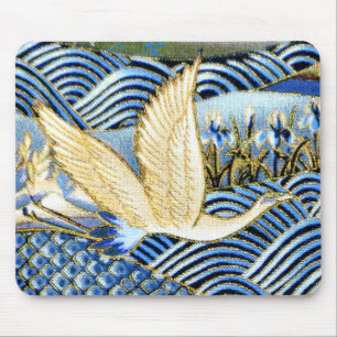 Tapis De Souris Crane japonaise personnalisée