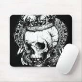 Tapis De Souris Crâne Mousepad (Avec souris)