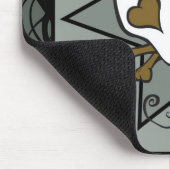 Tapis De Souris Crâne Mousepad de tatouage (Coin)