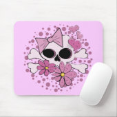 Tapis De Souris Crâne punk Girly (Avec souris)