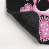 Tapis De Souris Crâne rose mignon (Coin)