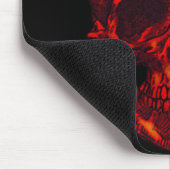 Tapis De Souris Crâne rouge (Coin)