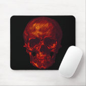 Tapis De Souris Crâne rouge (Avec souris)