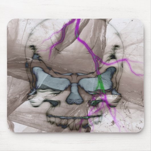 Tapis De Souris Crâne saignant (Devant)