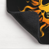 Tapis De Souris Crâne Solaire (Coin)
