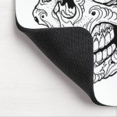Tapis De Souris Crâne tribal (Coin)