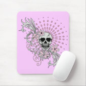 Tapis De Souris Crâne vintage (Avec souris)