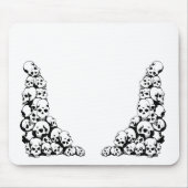 Tapis De Souris crânes (Devant)