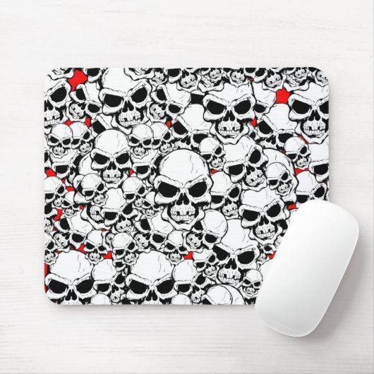 TAPIS DE SOURIS CRÂNES (Avec souris)
