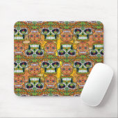 Tapis De Souris Crânes à sucre (Avec souris)